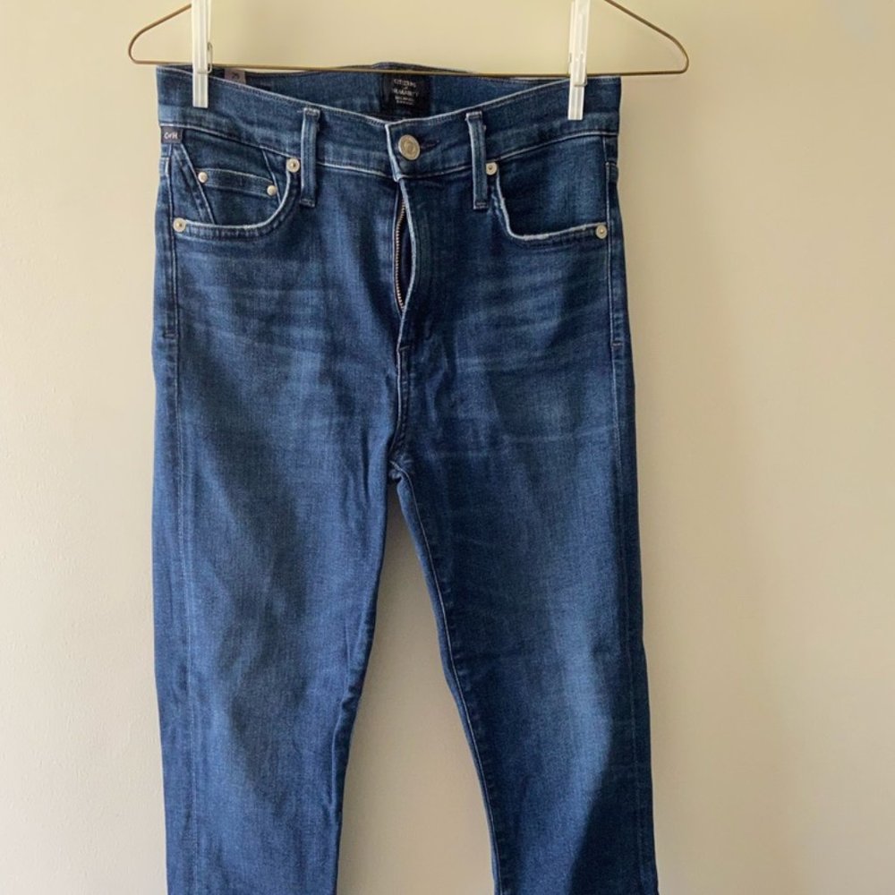 Citizens of Humanity Rocket Crop Petite High Rise Skinny Jeans